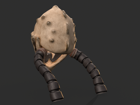 Renegade Skull Helmet Modèle 3D