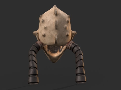 Renegade Skull Helmet Modèle 3D