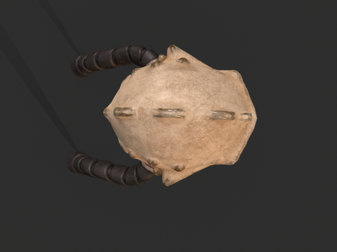 Renegade Skull Helmet Modèle 3D