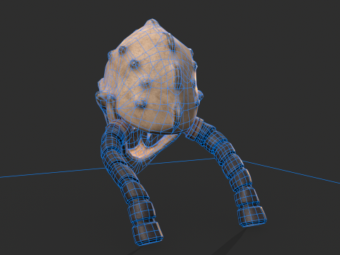 Renegade Skull Helmet Modèle 3D