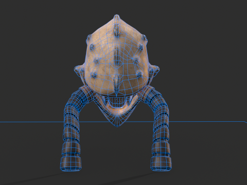 Renegade Skull Helmet Modèle 3D