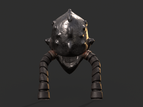 Renegade Skull Helmet Modèle 3D