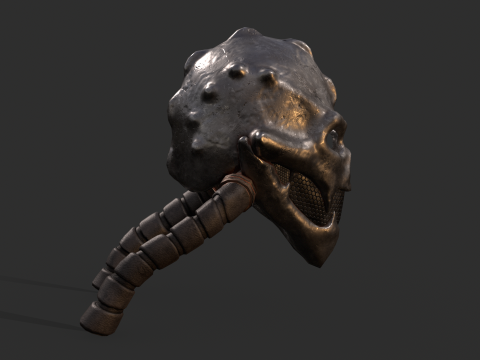 Renegade Skull Helmet Modèle 3D