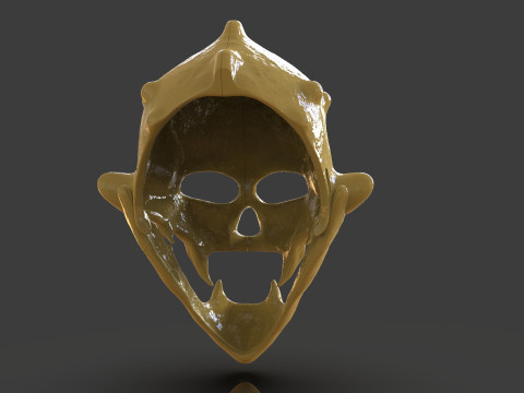 Renegade Skull Helmet Mask 3D प्रिंट मॉडल