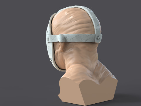 Jason Voorhes Bust 3D Модель