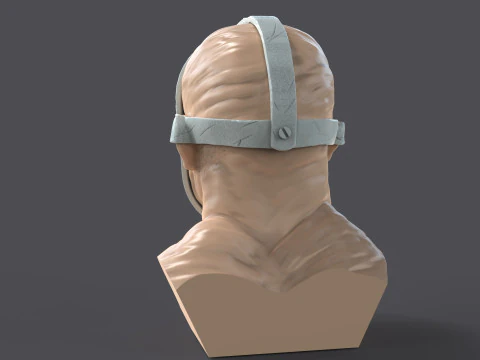 Jason Voorhes Bust 3D Model
