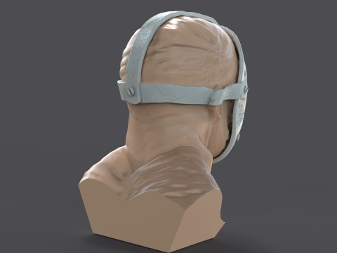 Jason Voorhes Bust 3D Модель