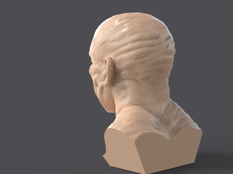 Jason Voorhes Bust 3D Модель