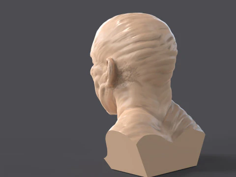 Jason Voorhes Bust 3D Model