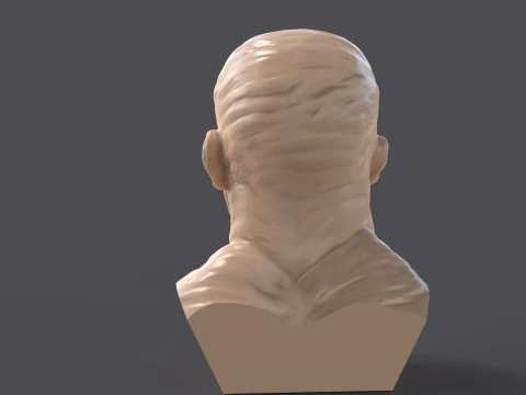 Jason Voorhes Bust 3D Model