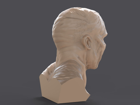 Jason Voorhes Bust 3D Модель