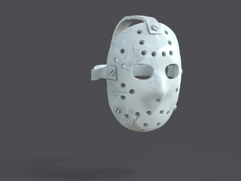 Jason Voorhes Bust 3D Модель