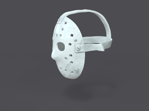 Jason Voorhes Bust 3D Модель