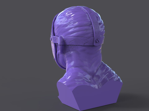 Jason Voorhes Bust 3D Модель