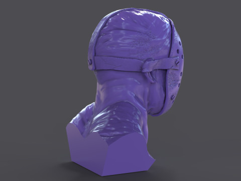 Jason Voorhes Bust 3D Модель