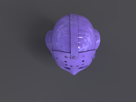 Jason Voorhes Bust 3D Модель