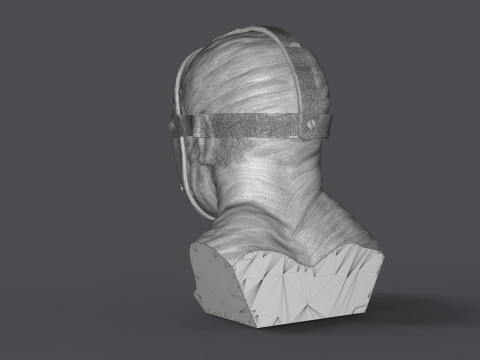 Jason Voorhes Bust 3D Модель
