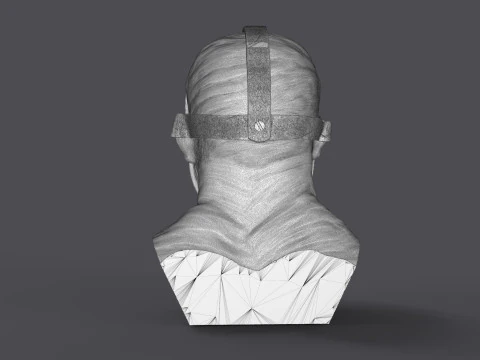 Jason Voorhes Bust 3D Model