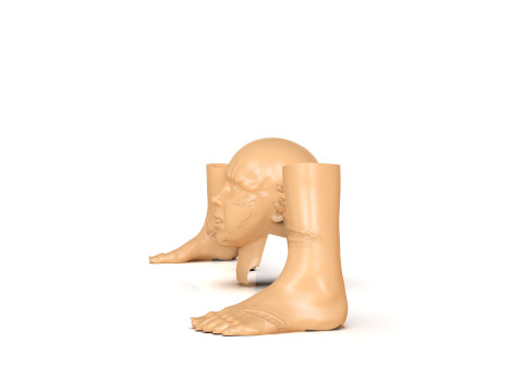 Regan MacNeil Parts 3D 打印模型