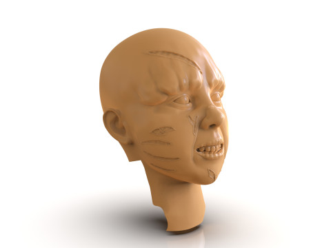 Regan MacNeil Parts 3D 打印模型