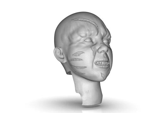 Regan MacNeil Parts 3D Print Model