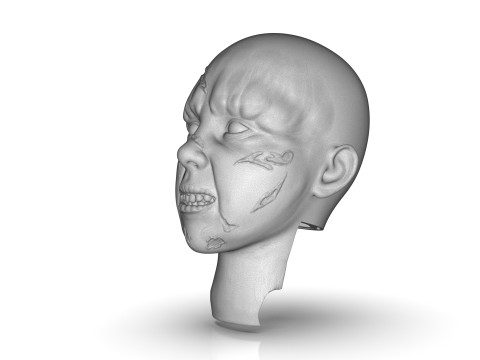 Regan MacNeil Parts 3D 打印模型