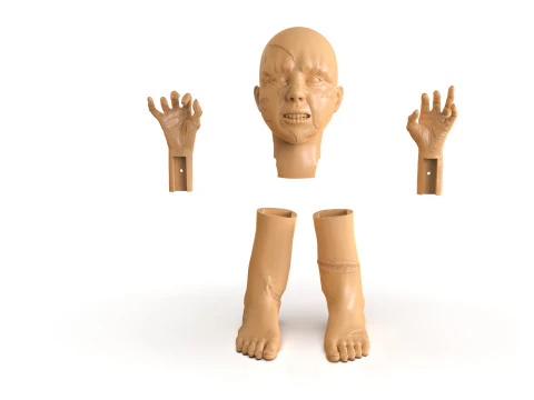 Regan MacNeil Parts 3D Print Model