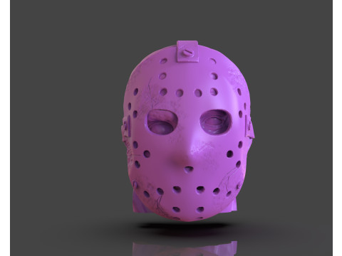 Jason Head Modelo de impresión 3D