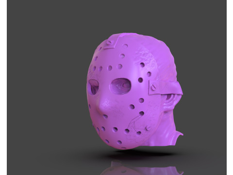 Jason Head Modello di stampa 3D