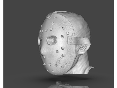 Jason Head Modello di stampa 3D