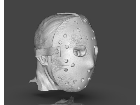 Jason Head Modello di stampa 3D