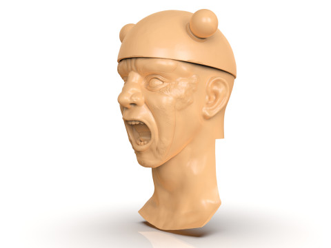 Electrocuted Man 3D प्रिंट मॉडल