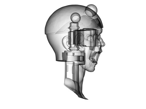 Electrocuted Man 3D Print Model