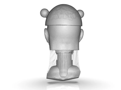 Electrocuted Man 3D Print Model