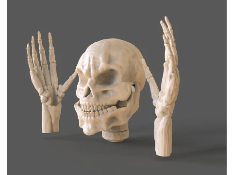 Lord Death Parts 3D Print Model