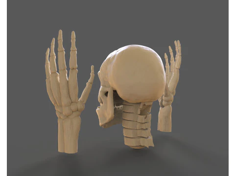 Lord Death Parts 3D Print Model