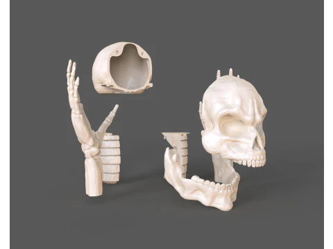 Lord Death Parts 3D Print Model