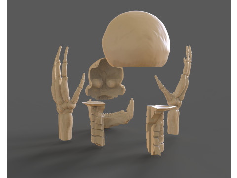 Lord Death Parts Modello di stampa 3D