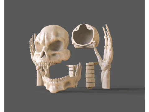 Lord Death Parts 3D Print Model