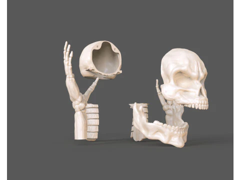Lord Death Parts 3D Print Model
