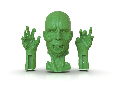 Zombie Parts 3D Принт Модель