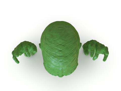 Zombie Parts 3D printmodel