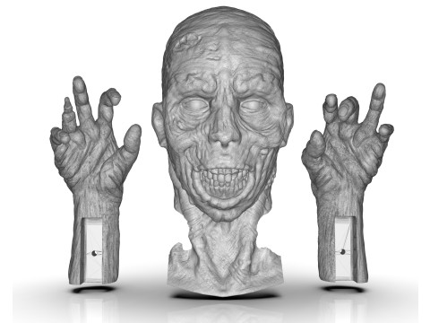 Zombie Parts 3D printmodel