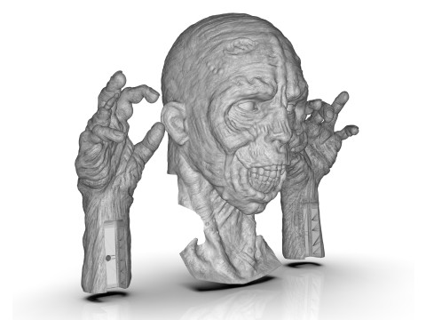 Zombie Parts 3D printmodel