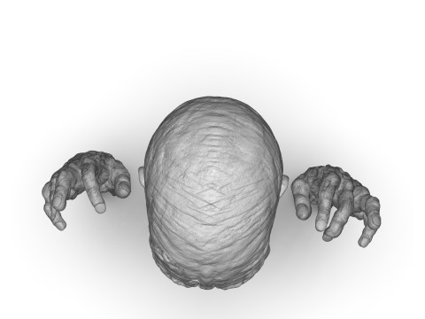 Zombie Parts 3D printmodel