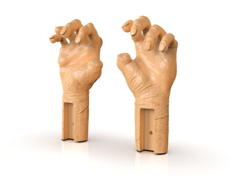 Mutilated Hand 3D 프린트 모델