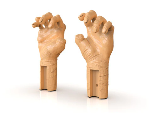 Mutilated Hand 3D Print Model