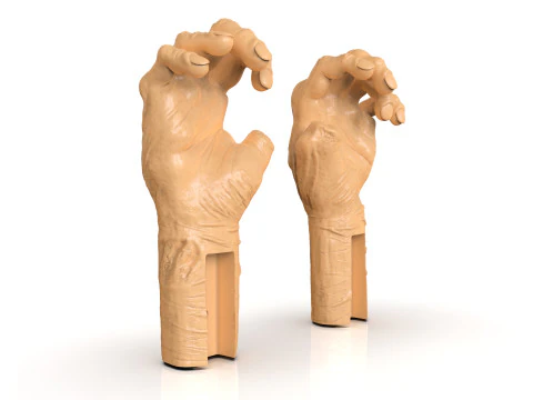 Mutilated Hand 3D Print Model