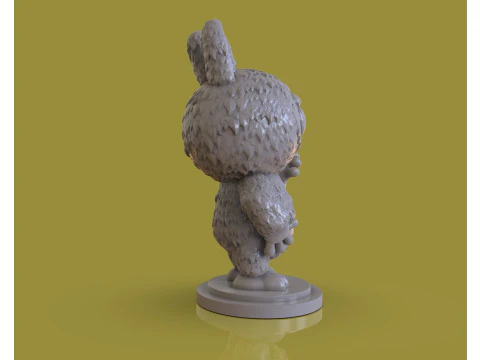 4 Labubu Sculpts 3D Model