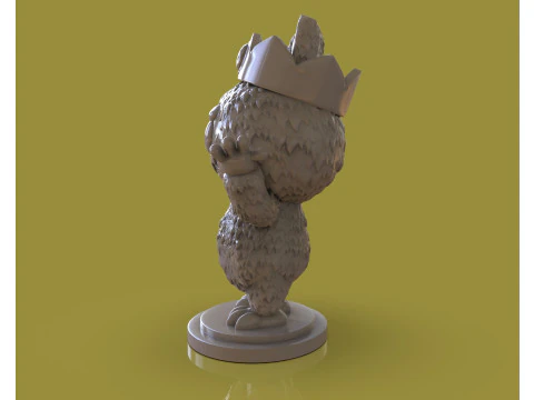 4 Labubu Sculpts 3D Model